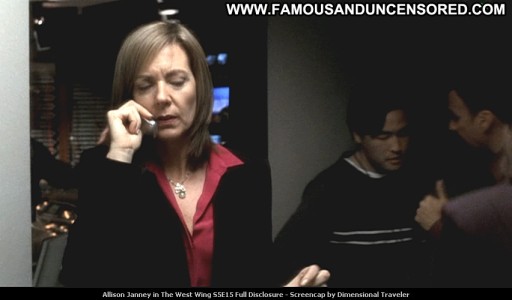 Allison Janney Tv Series Beautiful Posing Hot Celebrity Straight Babe