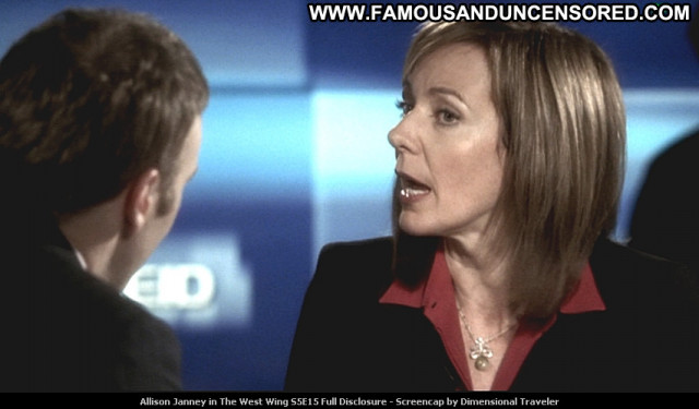 Allison Janney The West Wing Babe Tv Series Beautiful Posing Hot