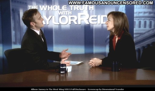 Allison Janney Tv Series Beautiful Posing Hot Celebrity Straight Babe