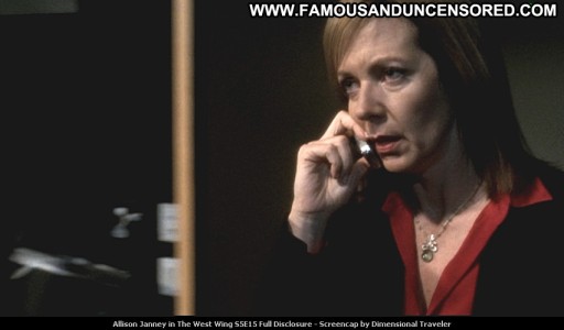 Allison Janney Tv Series Beautiful Posing Hot Celebrity Straight Babe