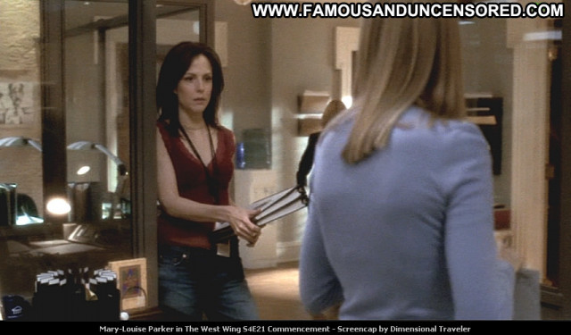 Mary Louise Parker The West Wing Tv Series Celebrity Babe Posing Hot