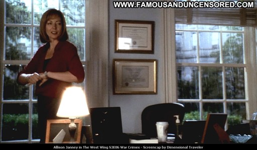 Allison Janney Beautiful Babe Straight Tv Series Celebrity Posing Hot