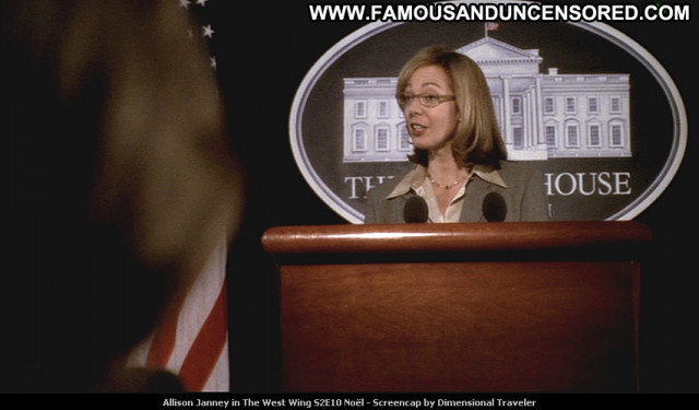 Allison Janney The West Wing Tv Series Beautiful Babe Posing Hot