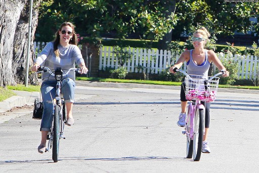 Ashley Tisdale Beautiful Bike Los Angeles Babe Straight High Resolution Celebrity Posing Hot