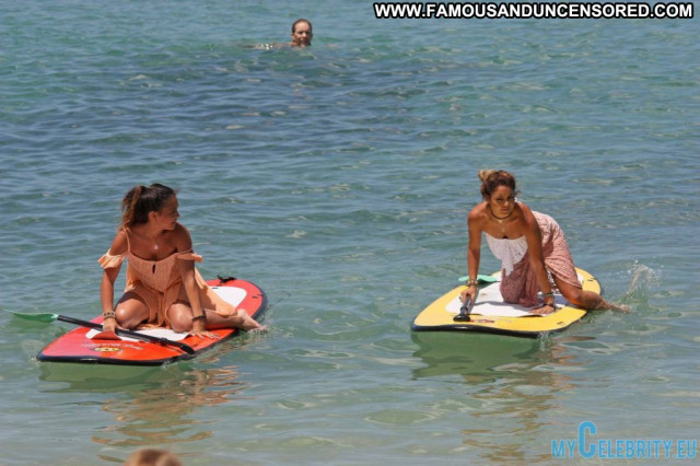 Vanessa Hudgens No Source Hawaii Beautiful Posing Hot Bikini Babe