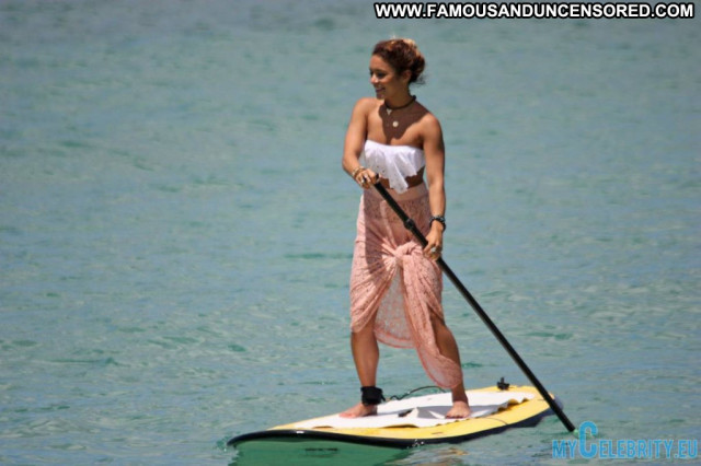 Vanessa Hudgens No Source Beautiful Hawaii Babe Celebrity Beach
