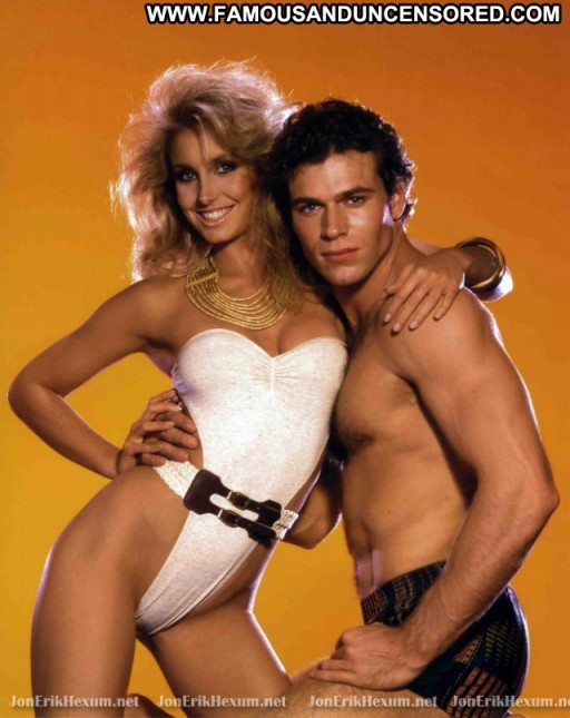 Heather Thomas Celebrity Babe Straight Beautiful Posing Hot