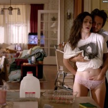 Emmy Rossum Hd Posing Hot Topless Straight Celebrity Babe Beautiful