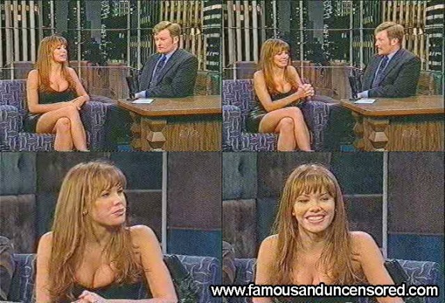 Nikki Cox Late Night With Conan Obrien Sexy Celebrity Beautiful Nude