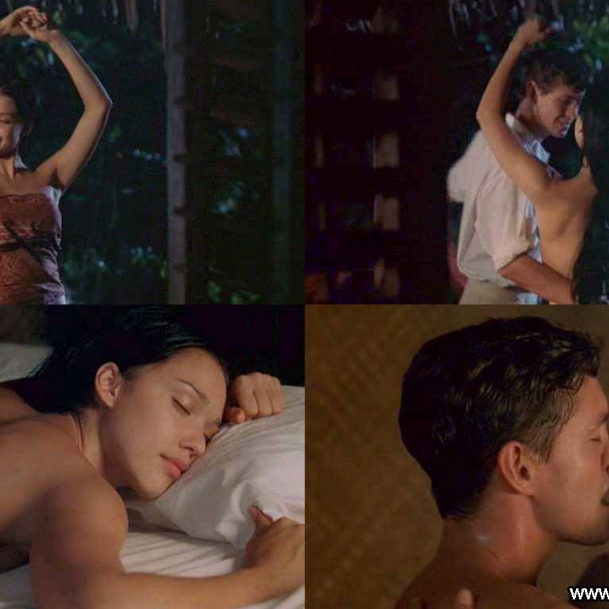 Jessica Alba Sexy Beautiful Nude Scene Celebrity Straight