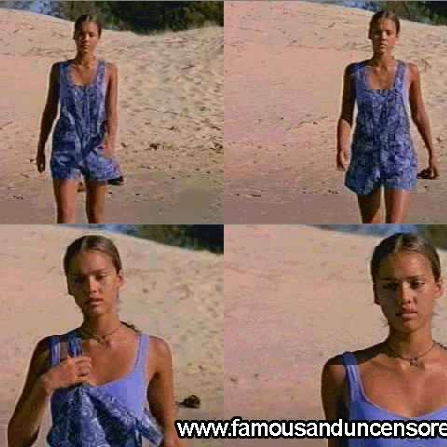 Jessica Alba Beautiful Straight Celebrity Sexy Nude Scene