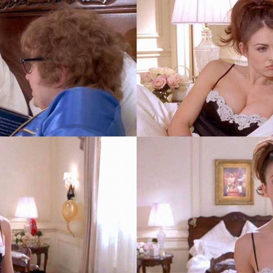 Elizabeth Hurley Straight Celebrity Nude Scene Sexy Beautiful