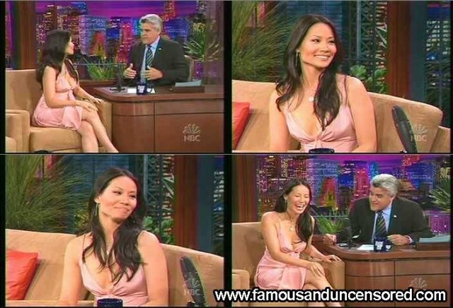 Lucy Liu The Tonight Show With Jay Leno Celebrity Sexy Beautiful Nude