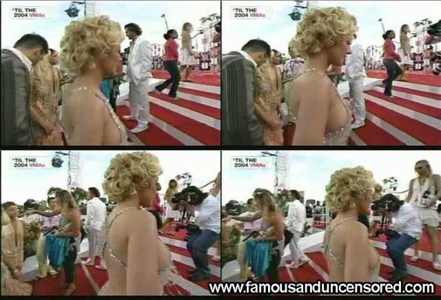 Christina Aguilera Mtv Video Music Awards Preshow  Nude Scene