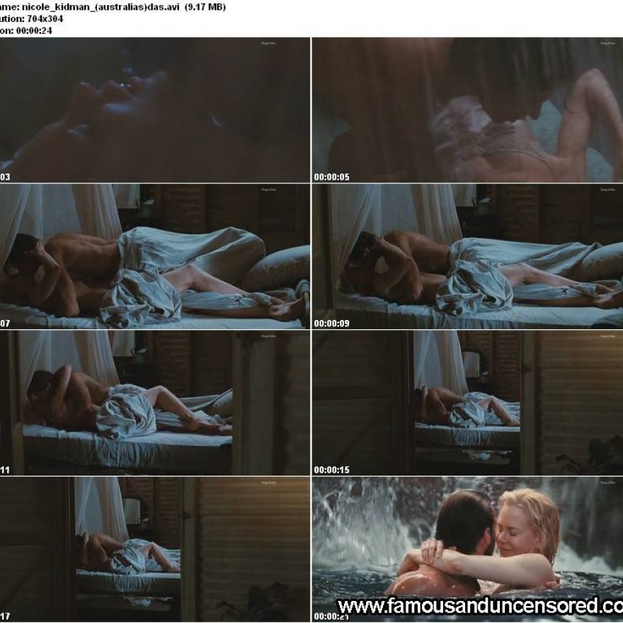 Nicole Kidman Straight Celebrity Beautiful Sexy Nude Scene