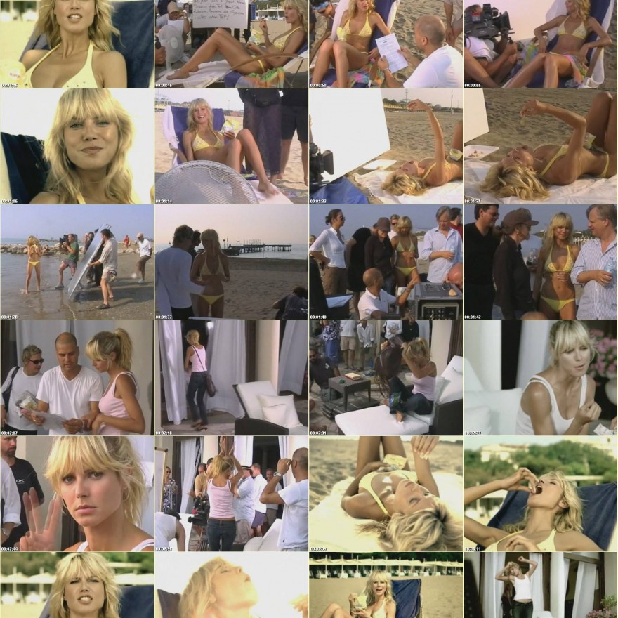 Heidi Klum Celebrity Nude Scene Straight Sexy Beautiful