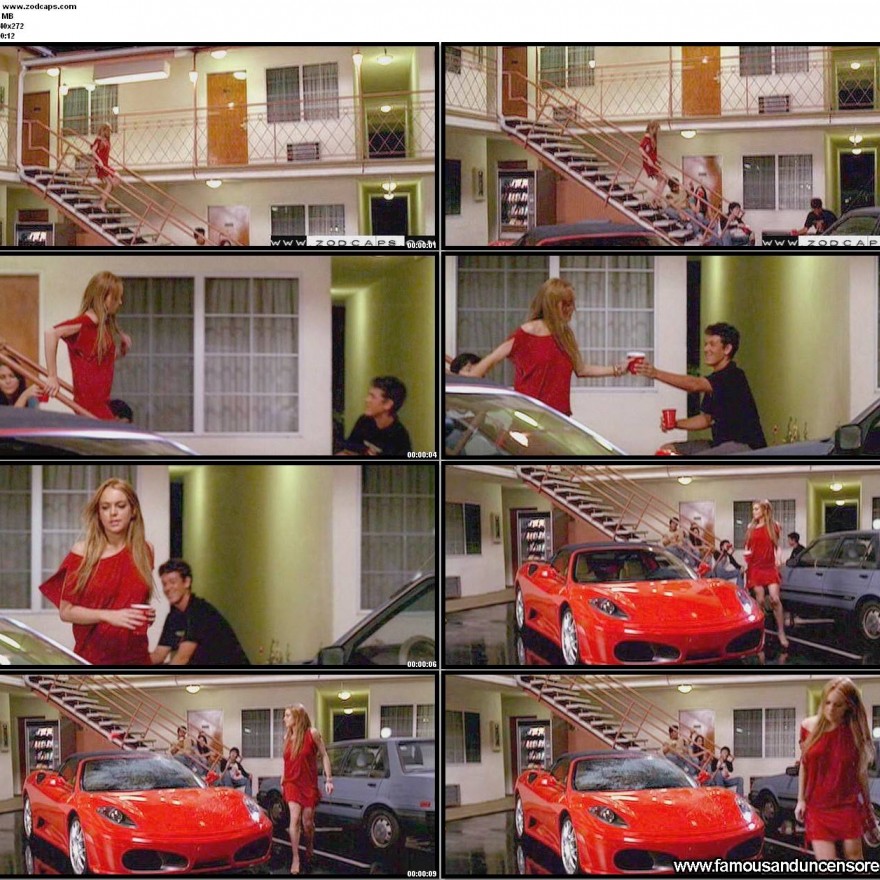 Lindsay Lohan Sexy Nude Scene Celebrity Straight Beautiful