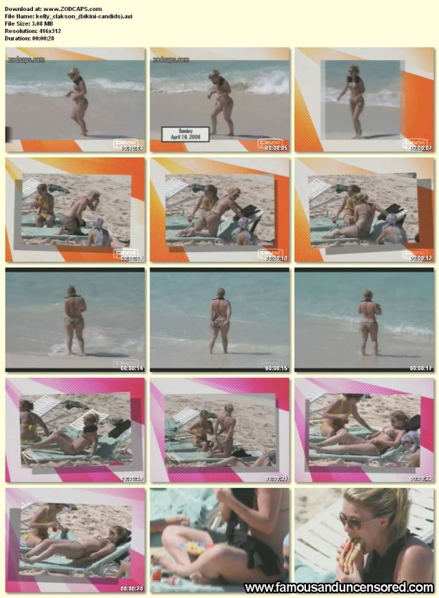 Kelly Clarkson Candid Video Beautiful Nude Scene Sexy Celebrity