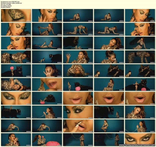 Beyonce Video Kitty Kat Celebrity Nude Scene Sexy Beautiful