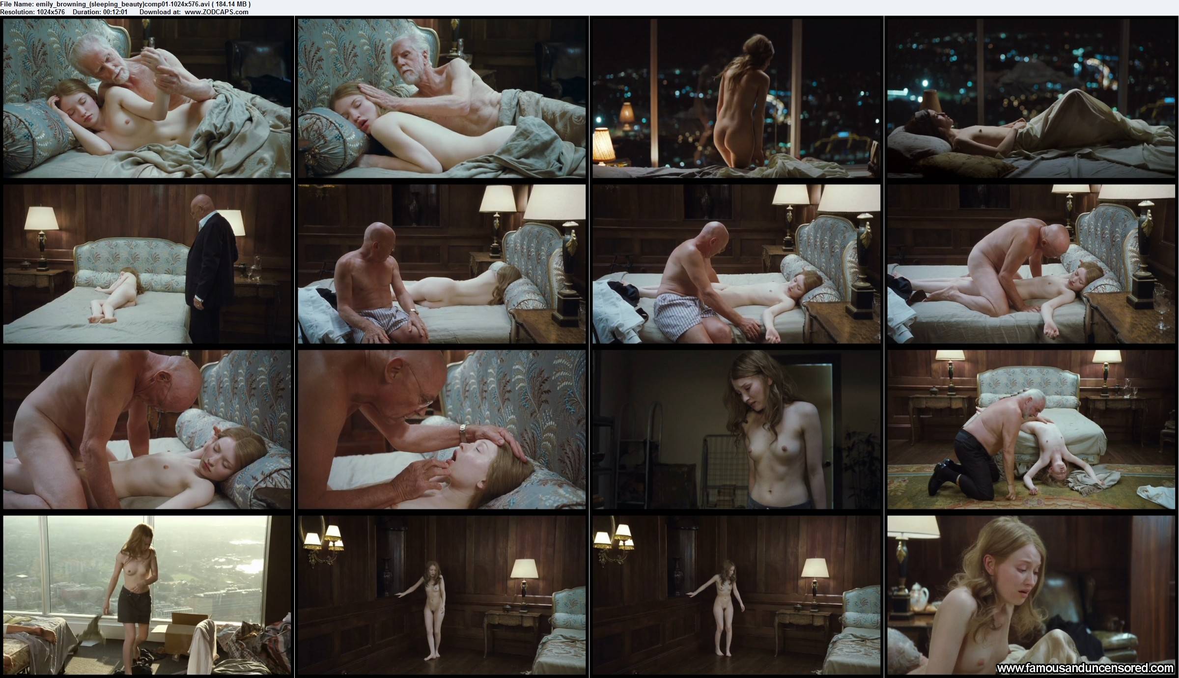 Sleeping Beauty Nude Scenes