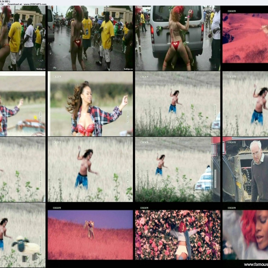 Rihanna Celebrity Beautiful Sexy Nude Scene Straight