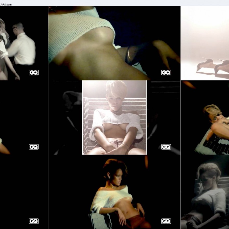 Rihanna Beautiful Celebrity Straight Sexy Nude Scene