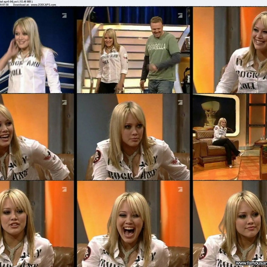 Hilary Duff Celebrity Beautiful Nude Scene Sexy