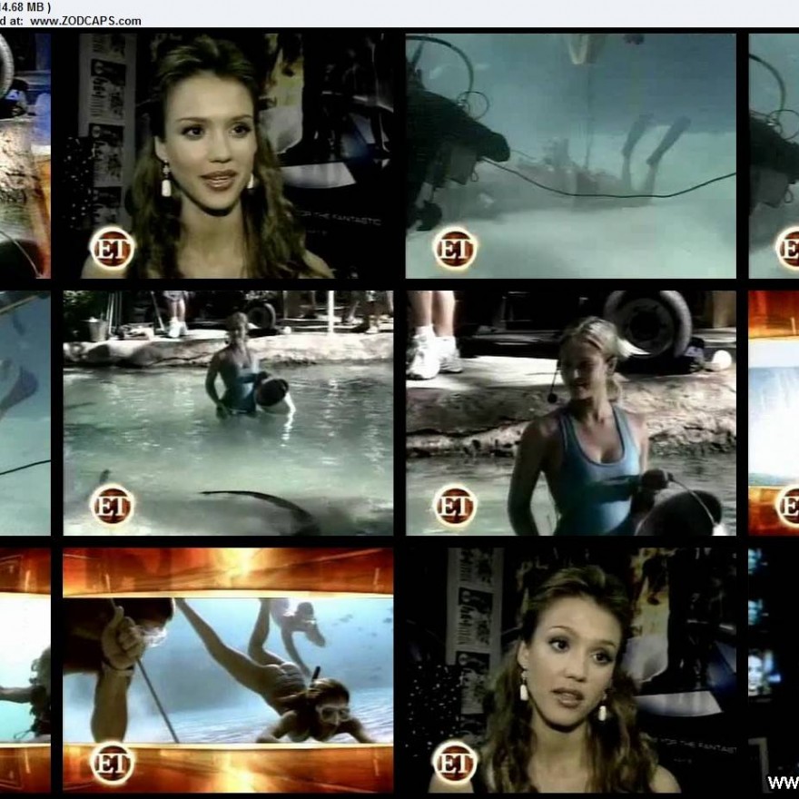 ET Jessica Alba Nude Scene Celebrity Sexy Beautiful