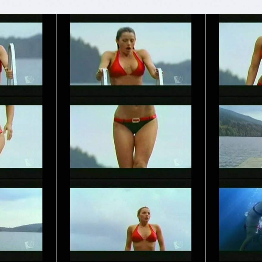 Erica Durance Sexy Nude Scene Celebrity Beautiful Straight