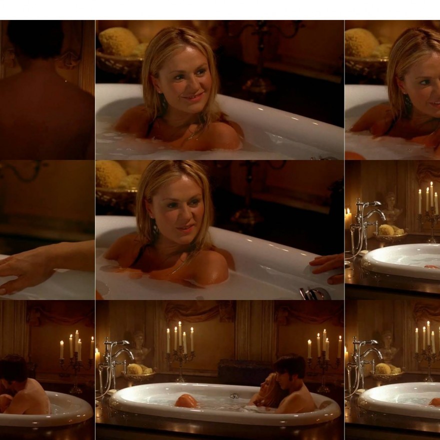 Anna Paquin Nude Scene Sexy Celebrity Beautiful Straight