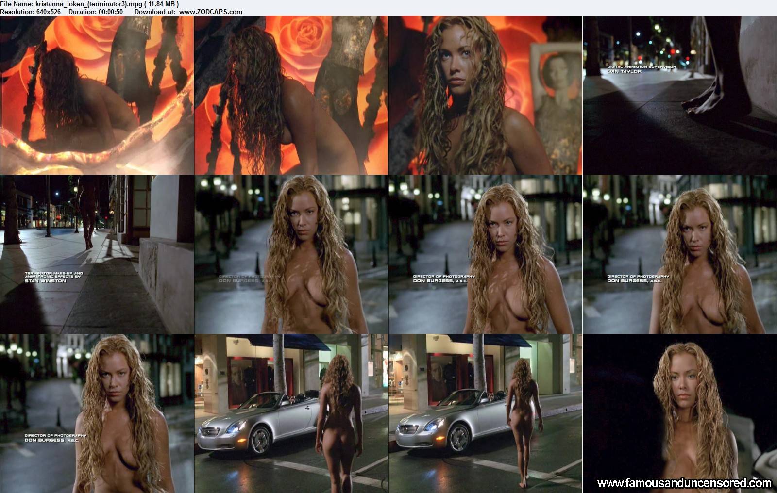 Terminator Love Scene Girl Nude.